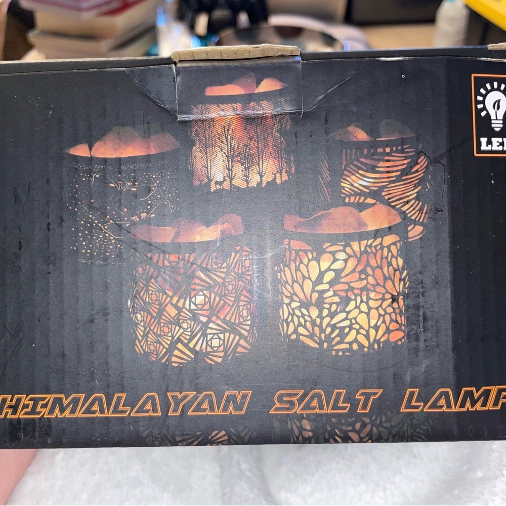 Himalayan Salt Lamp Set Boxed